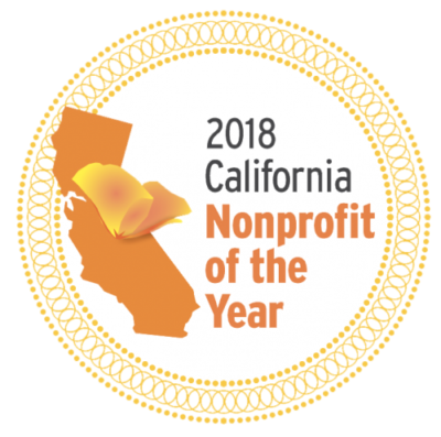 2018 CA Nonprofit of the Year logo
