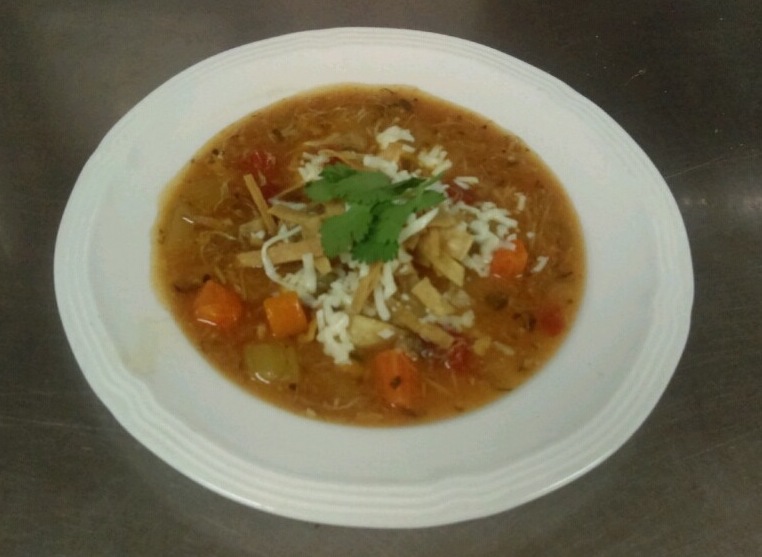Soup made at PATH with Food Forward donations