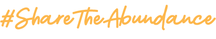 Share The Abundance Share The Abundance tagline graphic