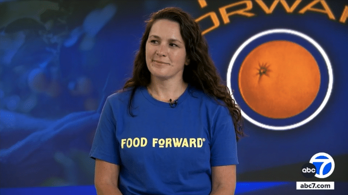 Samantha on ABC 7 news