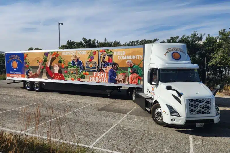 A Food Forward Semi Truck